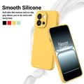 OnePlus Nord 6/Turbo 6 Liquid Silicone Case with Hand Strap - Yellow