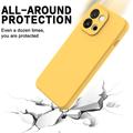 OnePlus Nord 6/Turbo 6 Liquid Silicone Case with Hand Strap - Yellow