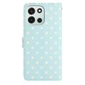 OnePlus Nord 6 Polka Dot Pattern Wallet Case - Blue