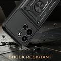 OnePlus Nord 6 Rotary Ring Hybrid Case with Camera Shield - Black