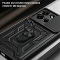 OnePlus Nord 6 Rotary Ring Hybrid Case with Camera Shield - Black