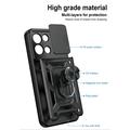 OnePlus Nord 6 Rotary Ring Hybrid Case with Camera Shield - Black