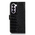 OnePlus Nord CE6 Lite/Realme P4x Crocodile Series Wallet Leather Case with RFID