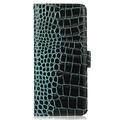 OnePlus Nord CE6 Lite/Realme P4x Crocodile Series Wallet Leather Case with RFID - Green