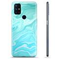 OnePlus Nord N10 5G TPU Case - Blue Marble