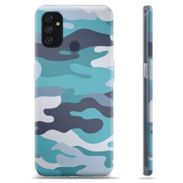 OnePlus Nord N100 TPU Case - Blue Camouflage