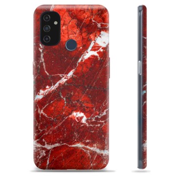 OnePlus Nord N100 TPU Case - Red Marble