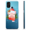 OnePlus Nord N100 TPU Case - Winter Piggy