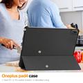 OnePlus Pad 4/Oppo Pad 5 Pro Tri-Fold Series Smart Folio Case - Black