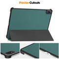 OnePlus Pad 4/Oppo Pad 5 Pro Tri-Fold Series Smart Folio Case - Blackish Green