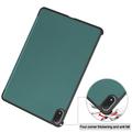 OnePlus Pad 4/Oppo Pad 5 Pro Tri-Fold Series Smart Folio Case - Blackish Green