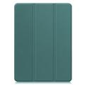 OnePlus Pad 4/Oppo Pad 5 Pro Tri-Fold Series Smart Folio Case - Blackish Green