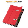 OnePlus Pad 4/Oppo Pad 5 Pro Tri-Fold Series Smart Folio Case - Red
