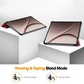 OnePlus Pad 4/Oppo Pad 5 Pro Tri-Fold Series Smart Folio Case - Red