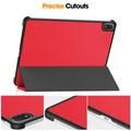OnePlus Pad 4/Oppo Pad 5 Pro Tri-Fold Series Smart Folio Case - Red