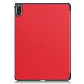 OnePlus Pad 4/Oppo Pad 5 Pro Tri-Fold Series Smart Folio Case - Red
