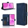 OnePlus Turbo 6X/Nord CE6 Lite/Realme P4x Cardholder Wallet Case - Blue