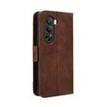OnePlus Turbo 6X/Nord CE6 Lite/Realme P4x Cardholder Wallet Case - Brown