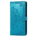 OnePlus Turbo 6X Pro Mandala Wallet Case with Wrist Strap