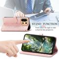OnePlus Turbo 6X Pro Mandala Wallet Case with Wrist Strap - Pink