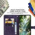 OnePlus Turbo 6X Pro Mandala Wallet Case with Wrist Strap - Purple