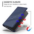 OnePlus Turbo 6X Punk Style Wallet Case - Dark Blue