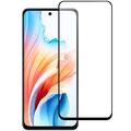 Oppo A79/A2 Full Cover Tempered Glass Screen Protector - Black Edge