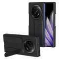 Oppo Find N5 Hybrid Case with Wristband and Kickstand - Black