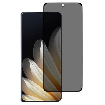 Oppo Find N5 Privacy Full Cover Tempered Glass Screen Protector - Black Edge