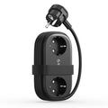 Orico AP3 6-in-1 65W Power Strip - 2x AC, 2x USB-A, 2x USB-C PD - Black