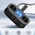 Orico AP3 6-in-1 65W Power Strip - 2x AC, 2x USB-A, 2x USB-C PD - Black