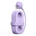 Orico AP3 6-in-1 65W Power Strip - 2x AC, 2x USB-A, 2x USB-C PD - Purple