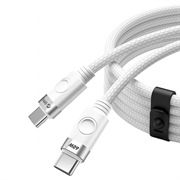 Orico CDX USB-C to USB-C Cable - 60W, 3A, 1m - White