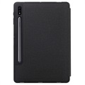 Origami Stand Samsung Galaxy Tab S7+/S8+ Folio Case - Black