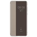 Huawei P40 Smart View Flip Case 51993705 - Khaki