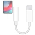 Apple USB-C/3.5mm Headphone Jack Adapter MU7E2ZM/A - White