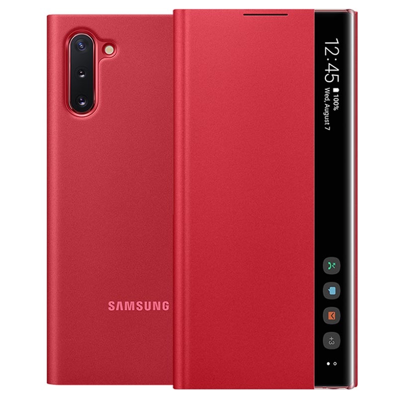 note10  clear view cover