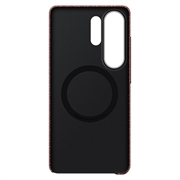 Samsung Galaxy S26 Ultra Carbon Magnet Case EF-KS948SREGWW - Coral Red