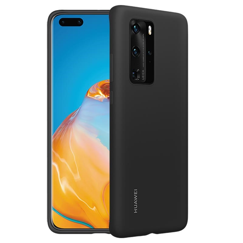 Huawei P40 Pro Silicone Case 51993797 - Black