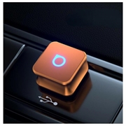 Ottocast CP88-T Mini Cube Wireless CarPlay and Android Auto Adapter - Orange