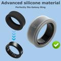 Oura Ring 5, Samsung Galaxy Ring Anti-Scratch Silicone Case - Size: 12/13
