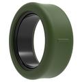 Oura Ring 5, Samsung Galaxy Ring Anti-Scratch Silicone Case - Size: 12/13 - Blackish Green