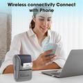 P1 Mini Thermal Label Printer with Bluetooth - Black