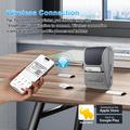 P1 Mini Thermal Label Printer with Bluetooth - Black