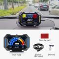 P25 Multi-Function Car HUD OBD2 with GPS LCD Display, Speedometer
