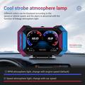 P25 Multi-Function Car HUD OBD2 with GPS LCD Display, Speedometer