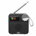 P2D Portable DAB+ Radio with Bluetooth 5.0 - 1.47" - Black