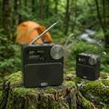 P2D Portable DAB+ Radio with Bluetooth 5.0 - 1.47" - Black