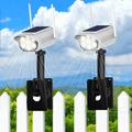 P43 Solar Motion Sensor Light with Simulated Security Camera