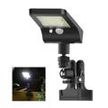 P48 Solar Clamp Light with Motion Sensor, Remote Control - White Light